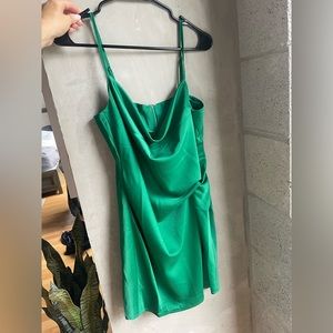 Le Glace- Green Mini Dress